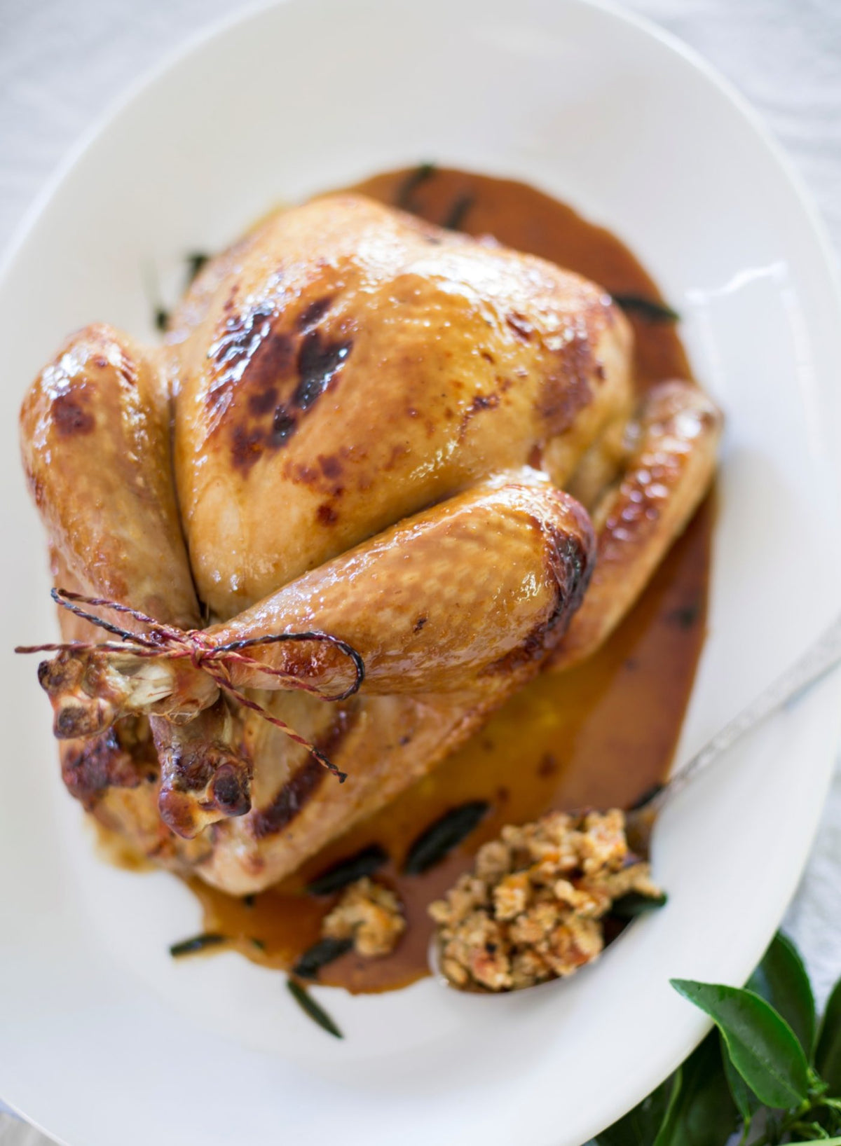 Roast Turkey with stuffing