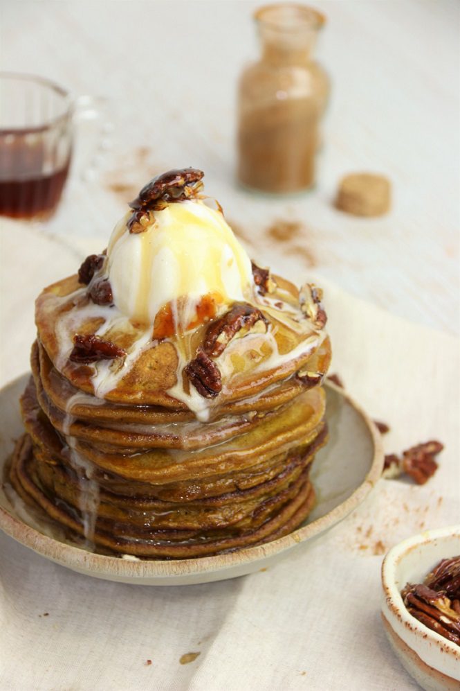 Spiced Pumpkin Pancakes
