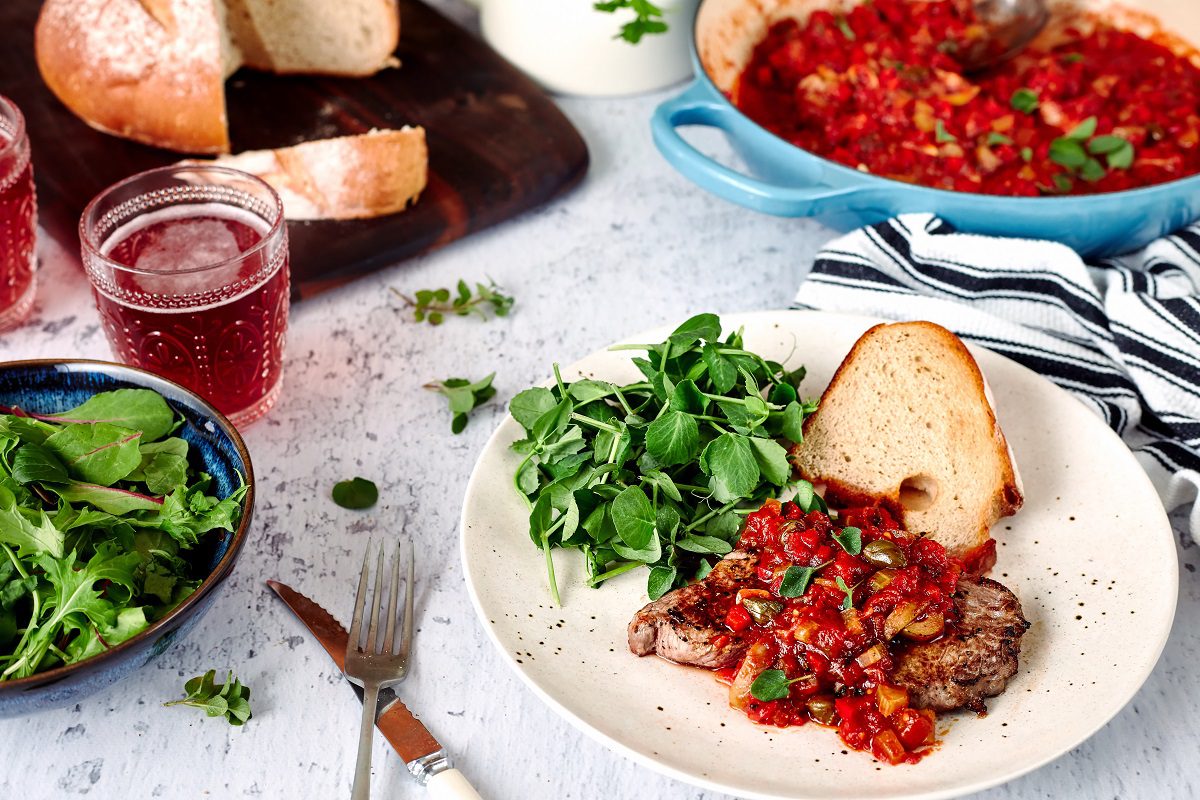 Sicilian Style Steak Recipe