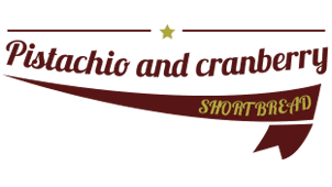 Pistachio and cranberry short bread