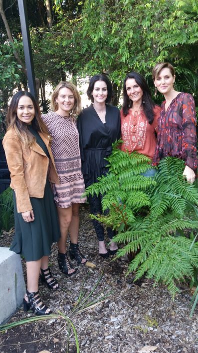 Kayla Boyd Rachel Thaiday Lisa Carlaw DR SarahWills Footy Food - Maroon Festival 2017 Dominique Rizzo