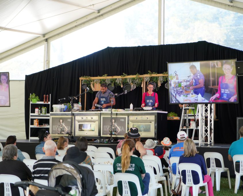 Make food waste a thing of the past - Sam Thaiday and Chef Dominique Rizzo